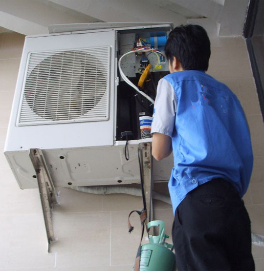 西盟空调开机无反应维修